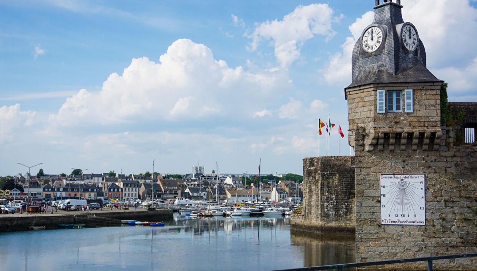 -Te Moana- Beau T2 Bis Surplombant La Mer Avec Parking Concarneau Exterior foto