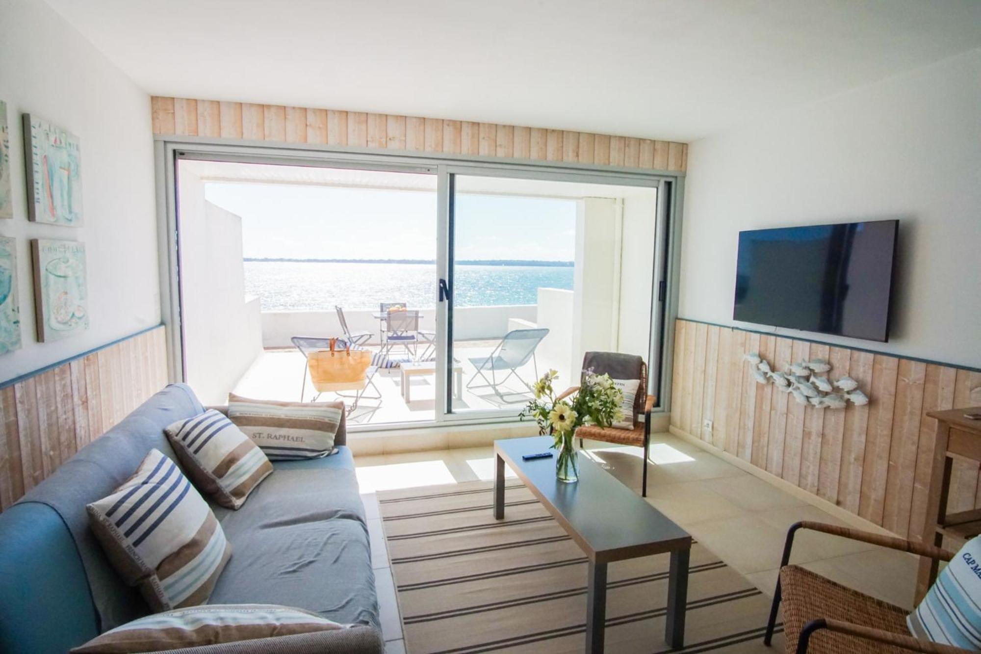 -Te Moana- Beau T2 Bis Surplombant La Mer Avec Parking Concarneau Exterior foto